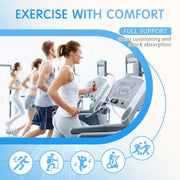 ELAIMEI U-Shaped Felt Callus Pads for Feet Pain Relief & Foot Protection, pack of 48pcs