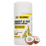 ELAIMEI Hot Sweat & Fat Burning Body Cream, Coconut
