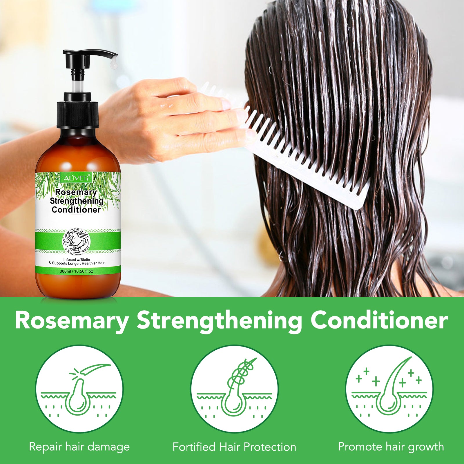 ALIVER Rosemary Hair Growth Conditioner, 300ml