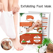 Aliver Coconut Soft Foot Peel Mask for Feet Dead Skin Remover