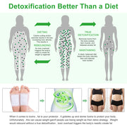 SEFUDUN Natural Detox Foot Patches with Bamboo Vinegar & Ginger, 10pcs