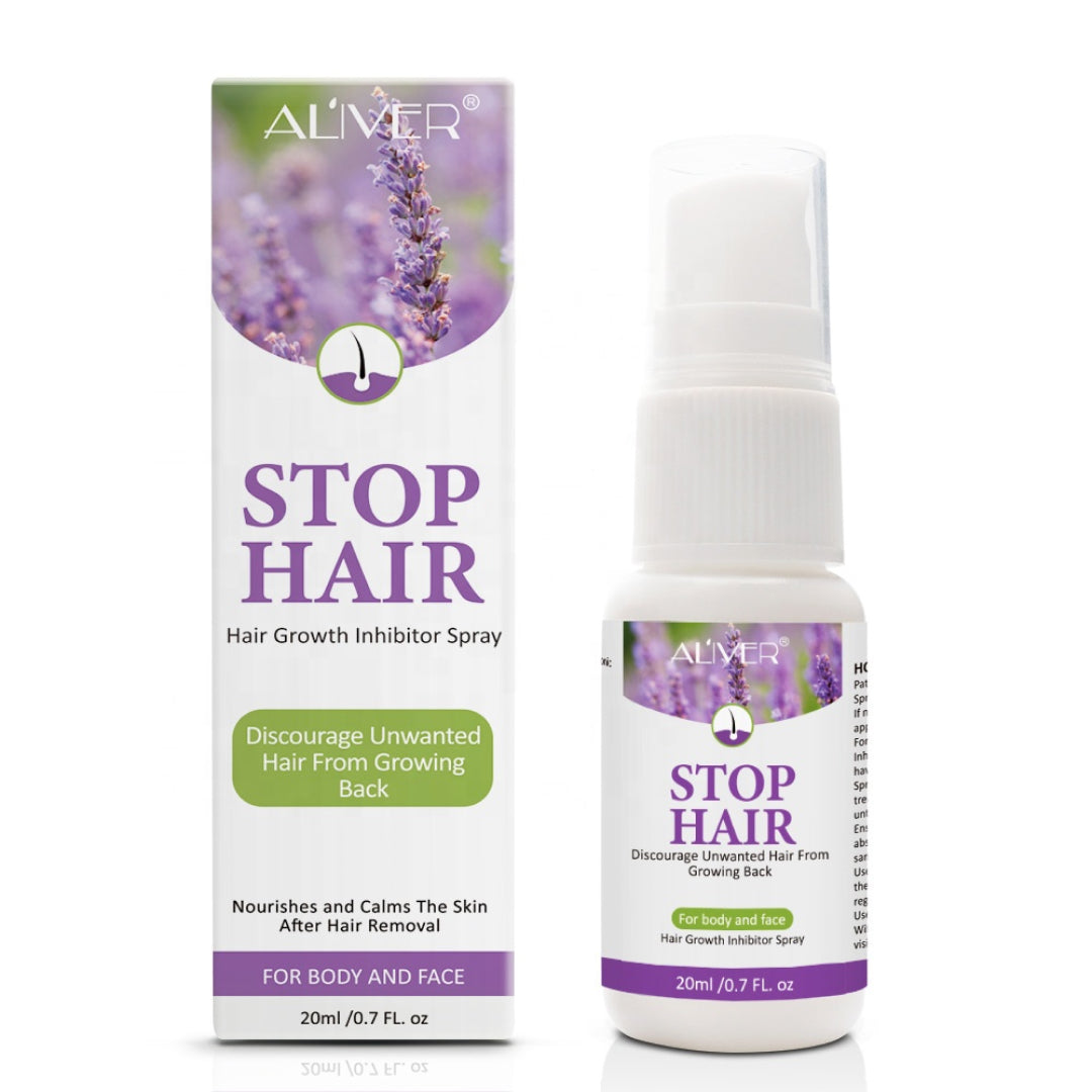 Aliver Stop Hair Growth Inhibitor Spray for Body Face