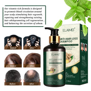Elaimei Anti Hair Loss Treatment Shampoo for Men Women