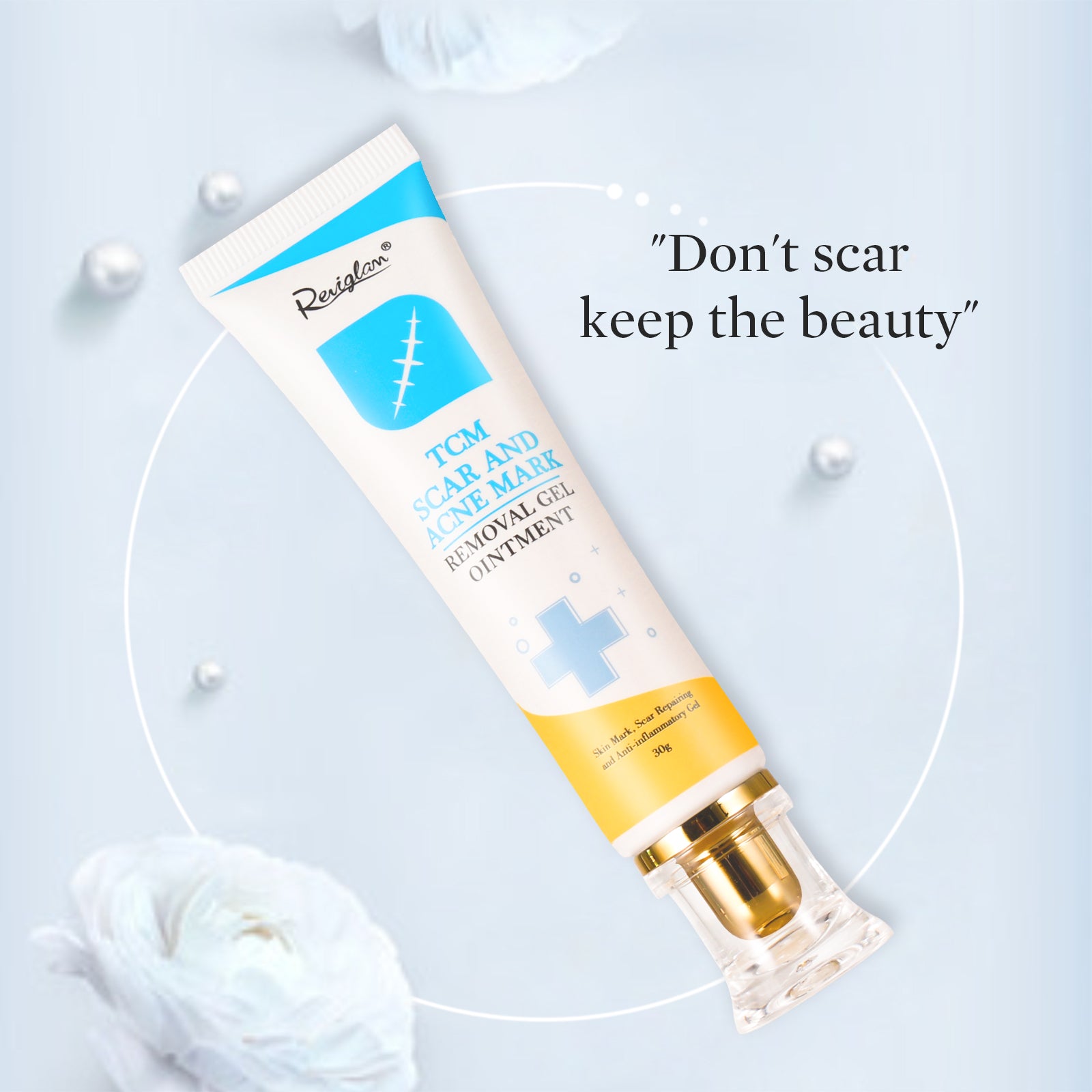 REVIGLAN TCM Scar And Acne Mark Removal Gel Ointment, 30g