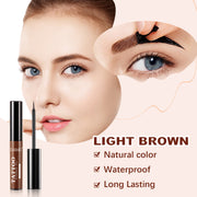 ELAIMEI Tattoo Eyebrow Gel, Peel Off Tint (Light Brown)