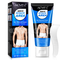 ALIVER Intimate Area Hair Removal Cream for Men, 60g