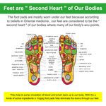 SEFUDUN Natural Detox Foot Patches with Bamboo Vinegar & Ginger, 10pcs