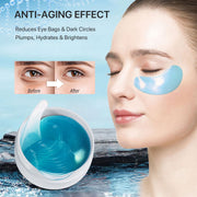 Aliver Hyaluronic Acid Under Eye Patches Mask for Puffiness Dark Circles Removal Pads