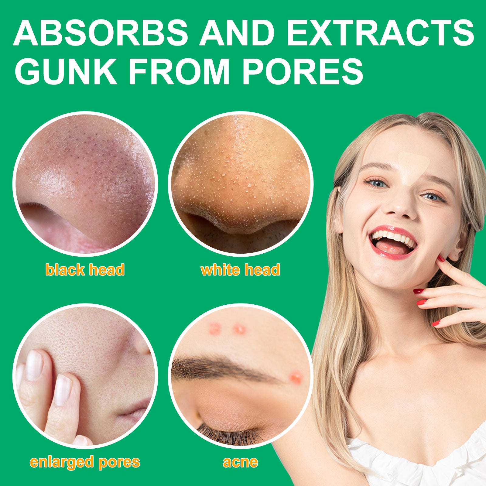 ELAIMEI T-Zone Hydrocolloid Nose Patches