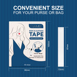 ELAIMEI Fashion Clear Tape, Double Sided Clothing Strips, 80pcs pack