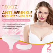 PEGCIZ Anti Wrinkle Decollete & Neck Pads, pack of 2pcs