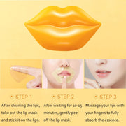 SEFUDUN Orange Collagen Lip Mask, pack of 20pcs