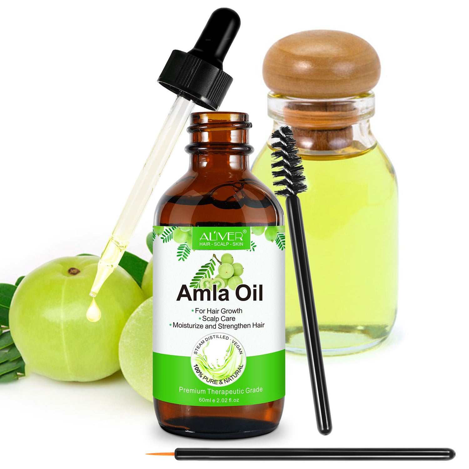 ALIVER Amla Oil for Hair Growth, 60ml