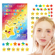 ELAIMEI Stars Hydrocolloid Pimple Patches, 96pcs