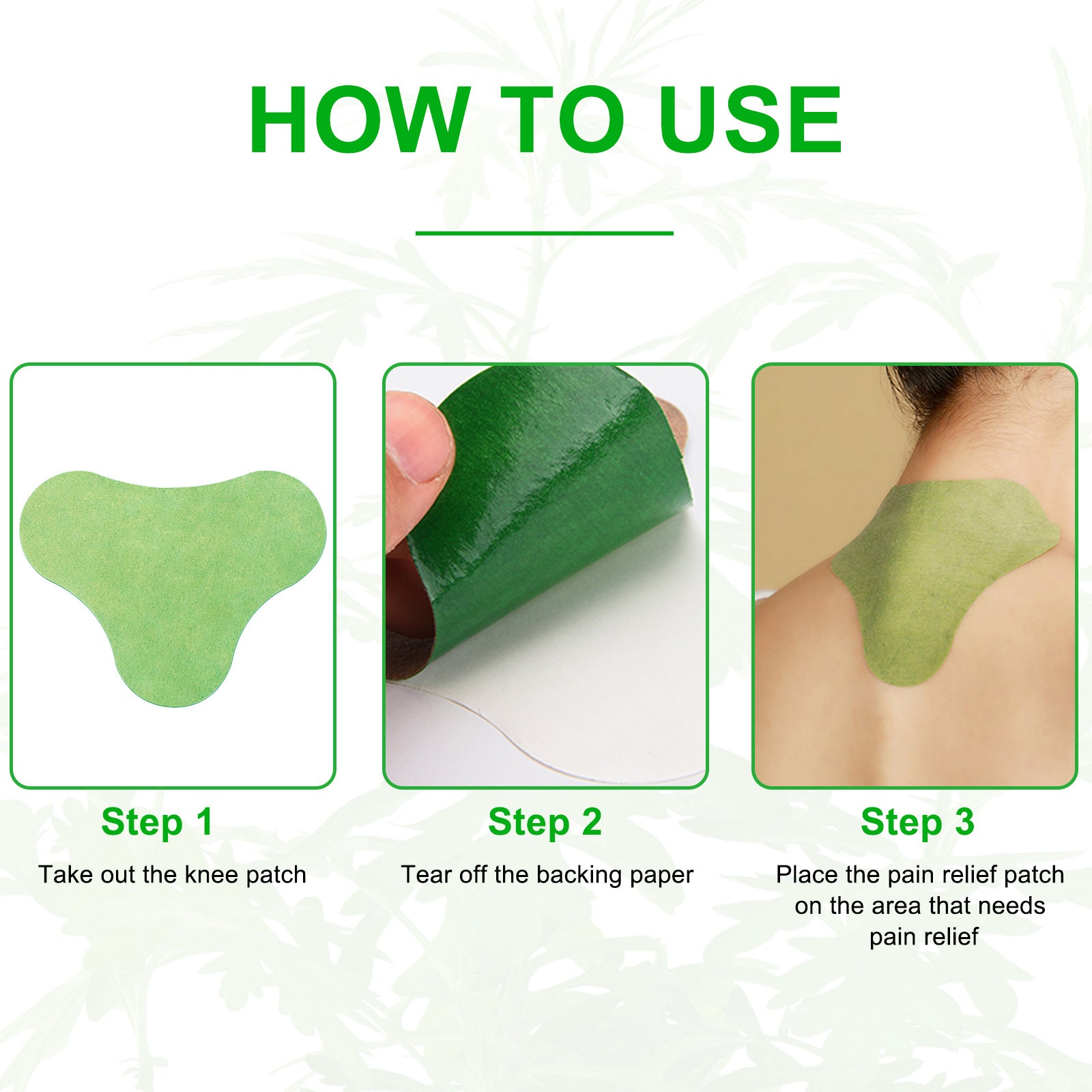 SEFUDUN Cervical Spine Pain Relief Patches, pack of 12pcs