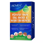 ALIVER 2in1 Effective Body Skin Tag Mole & Wart Removal Kit
