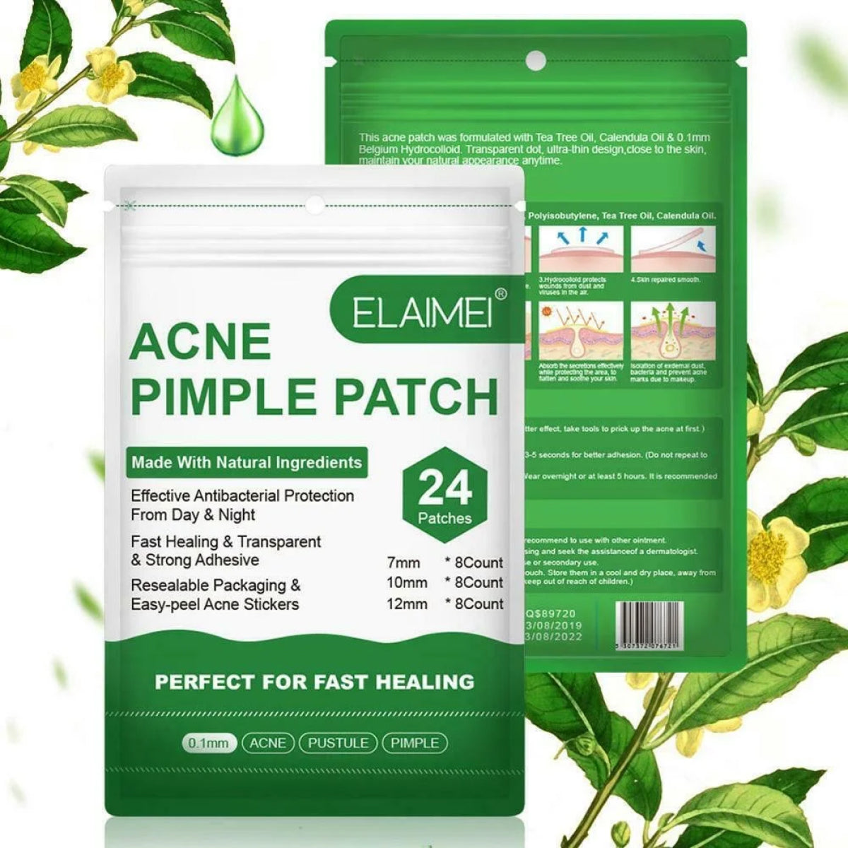 Elaimei Removal Acne Pimple Patches Treatment