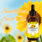 ALIVER Pure Sunflower Seed Oil for Hair, Body & Skin, 60ml