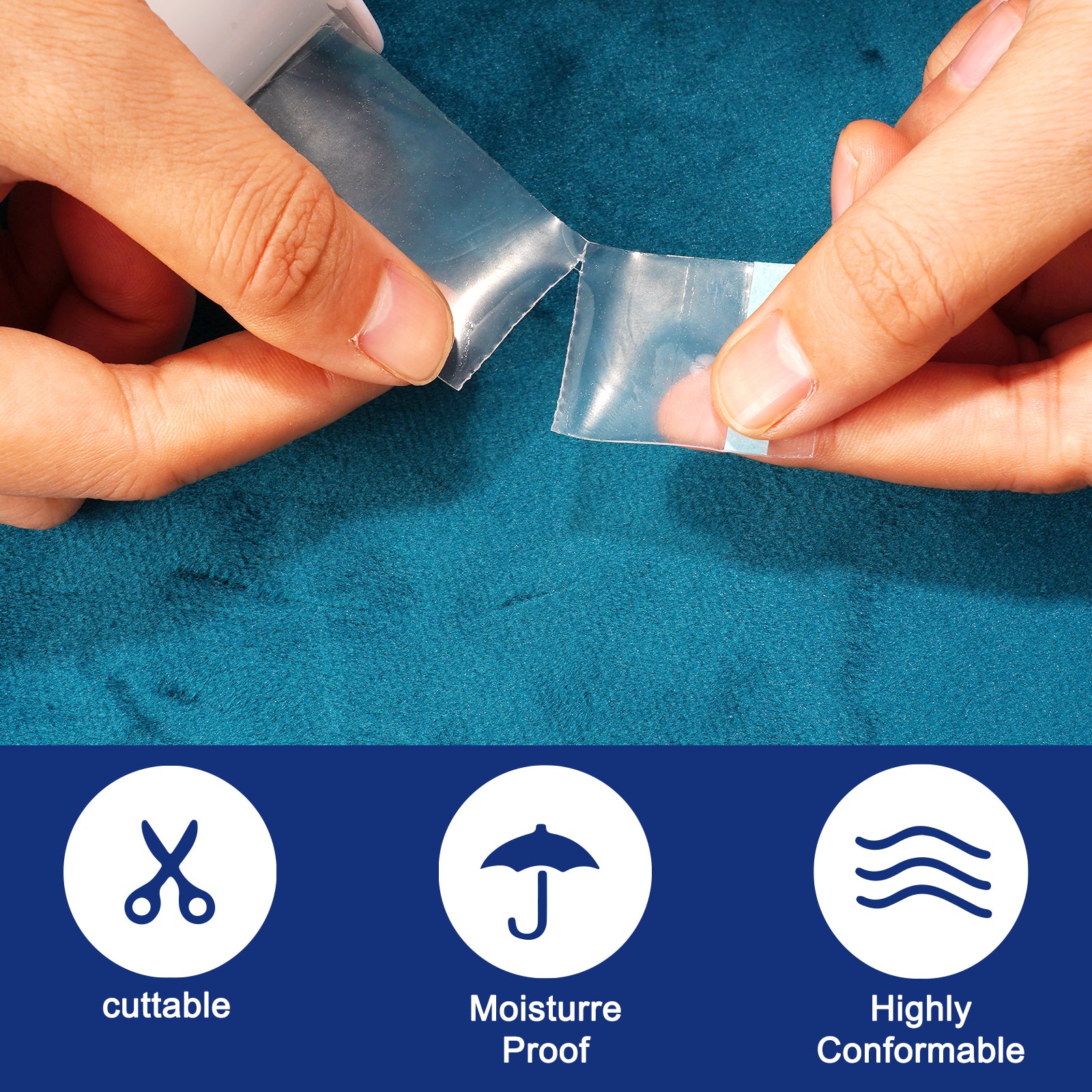 ALIVER Silicone Scar Removal Sheet, 1.5m