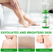 ELAIMEI Exfoliating Foot Peeling Spray with Green Tea Oil, 100ml