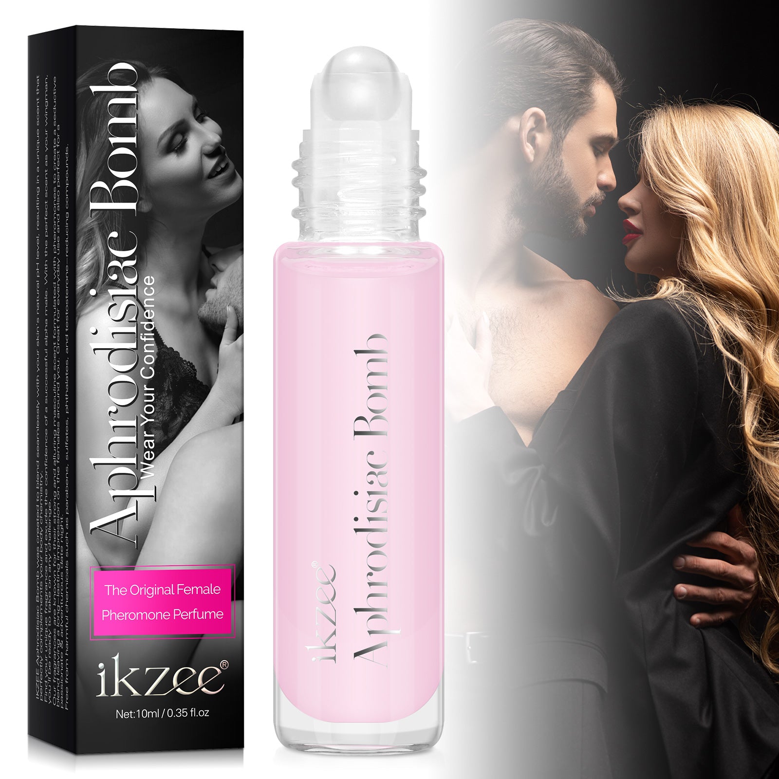 IKZEE Aphrodisiac Bomb for Women, Pheromone Perfume 10ml