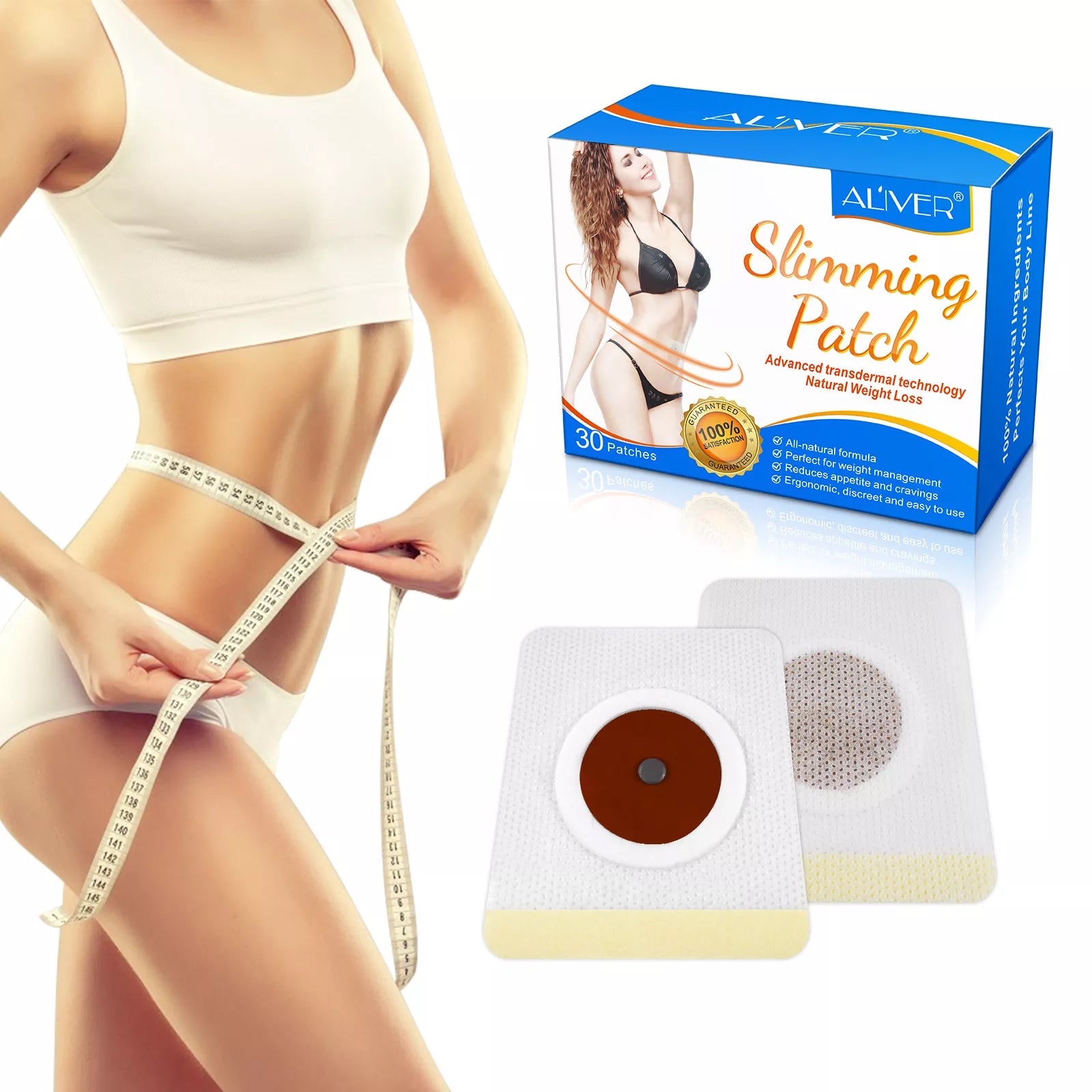 ALIVER Slimming Patches, 30pcs