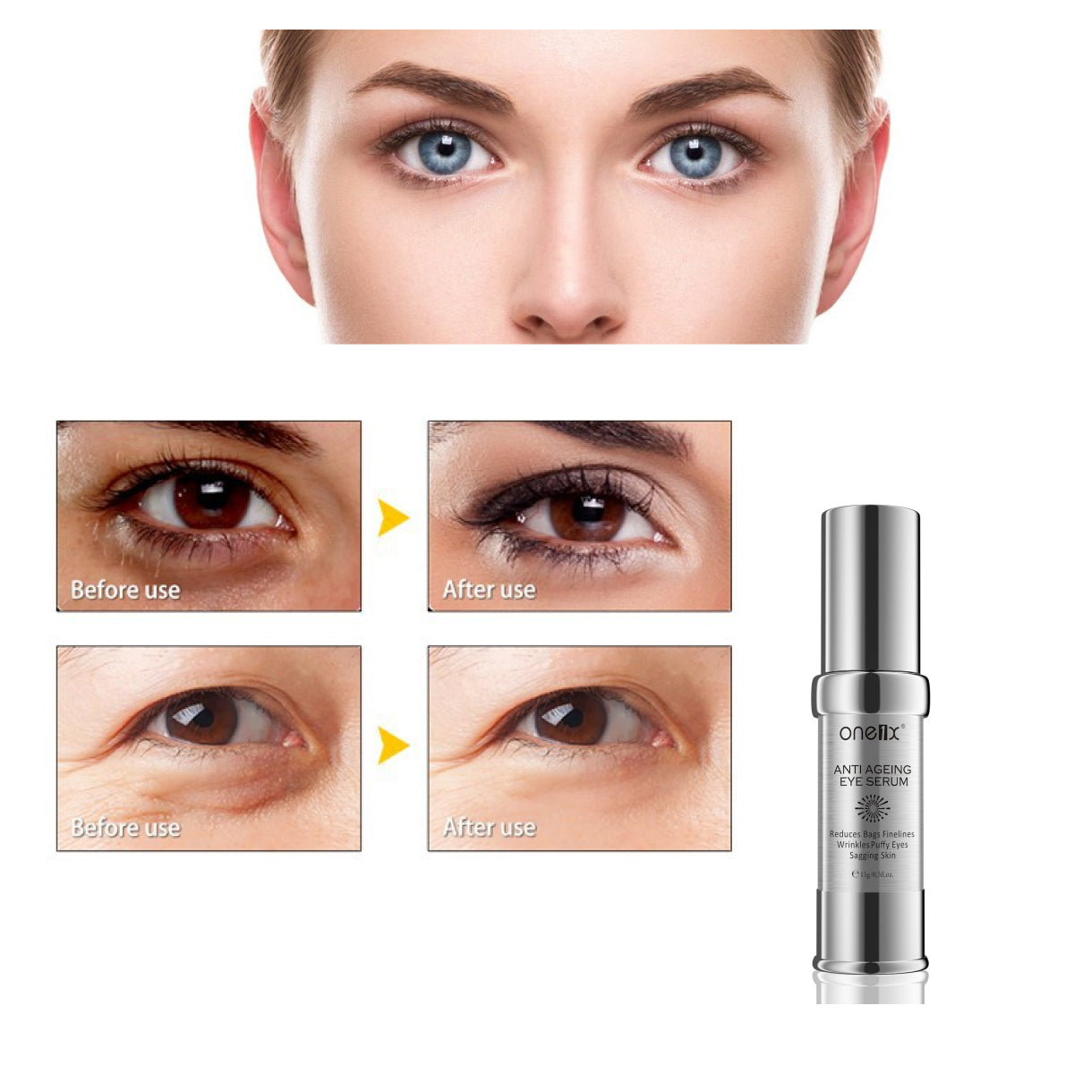 ONE1X Anti Aging Eye Serum, 15g