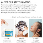 Aliver Natural Sea Salt Shampoo Hair Anti Dandruff Treatment