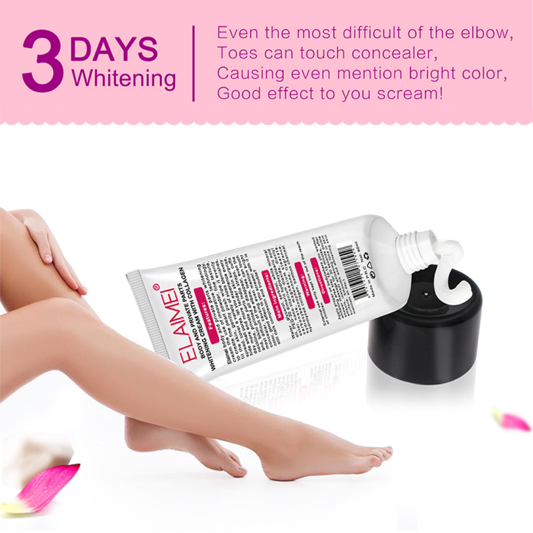 Elaimei Dark Skin Whitening Cream for Lightening Body Areas