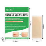 ALIVER Silicone Scar Sheets, Reduction Treatment, pack of 4pcs