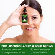 ALIVER Jamaican Black Castor Oil for Hair Growth, 60ml