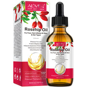 ALIVER Pure Rosehip Oil for Hair, Face & Body, 60ml