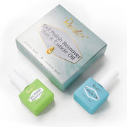 Reviglam Gel Nail Polish Remover and Cuticle Oil Manicure Kit Soak Off Fast Moisturizer Instant Nails Strength Easy to Use