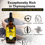 ALIVER Pure Black Seed Oil for Hair Growth, 60ml