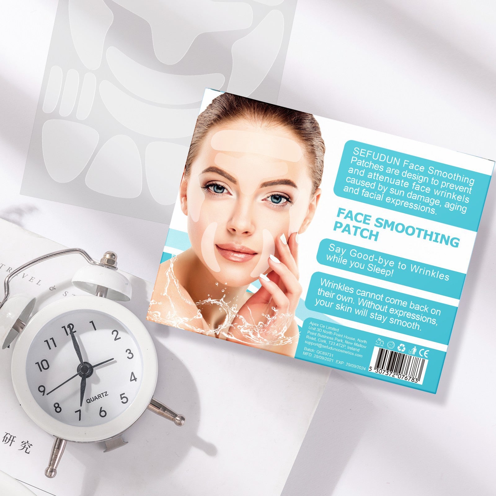 SEFUDUN Face Smoothing Wrinkle Patches, 160pcs