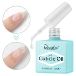Reviglam Gel Nail Polish Remover and Cuticle Oil Manicure Kit Soak Off Fast Moisturizer Instant Nails Strength Easy to Use