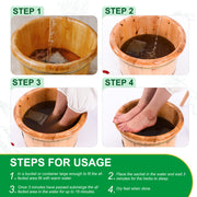 SEFUDUN Leg Slimming Foot Soak Bath Patches, 12pcs