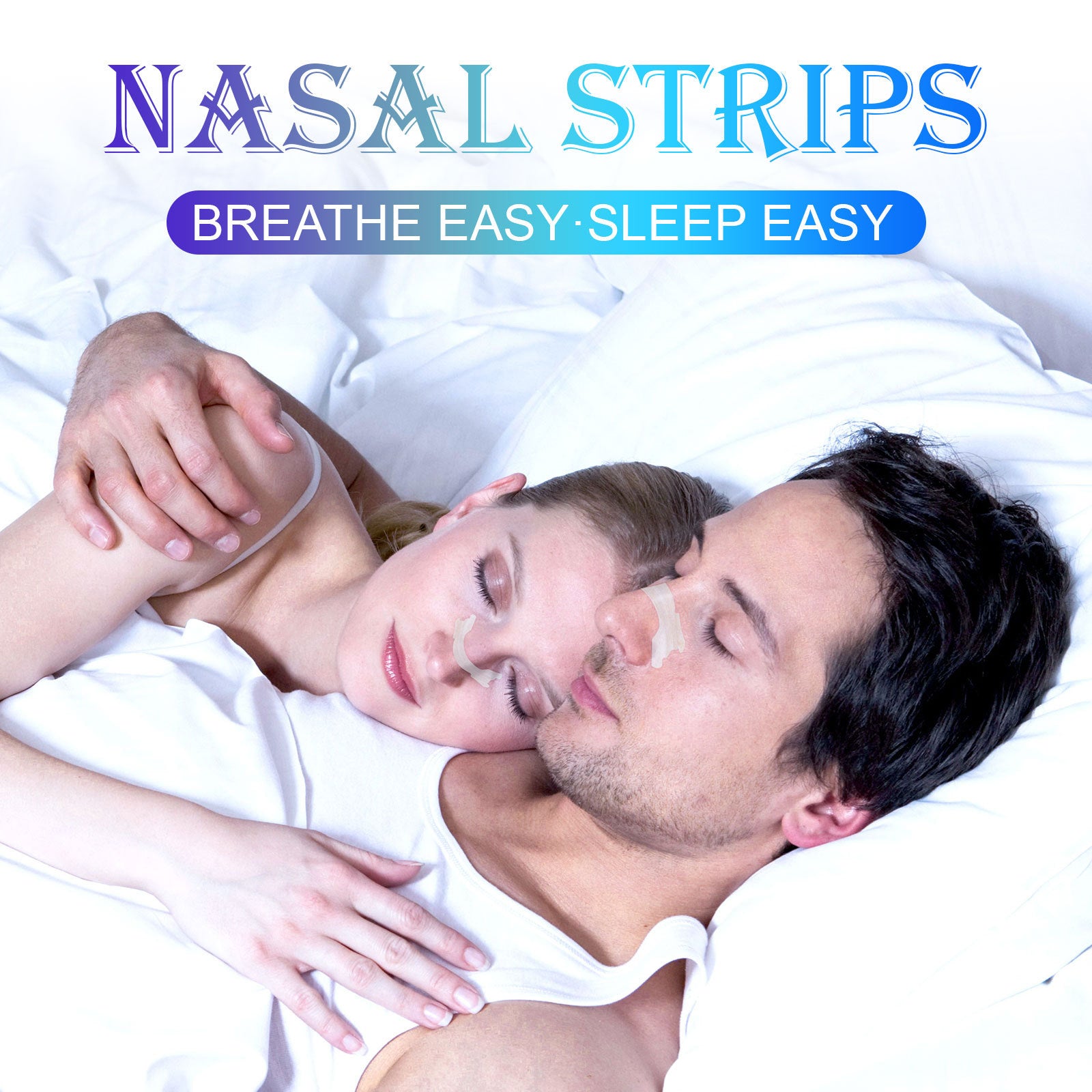 ELAIMEI Anti Snore Nasal Strips, 80pcs