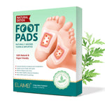 ELAIMEI Adhesive Detox Foot Patches, Toxin Removal Pads (10 pcs)