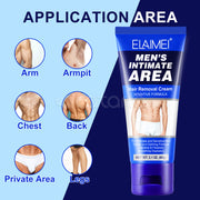 ELAIMEI Body Hair Removal Cream for Men, 60g