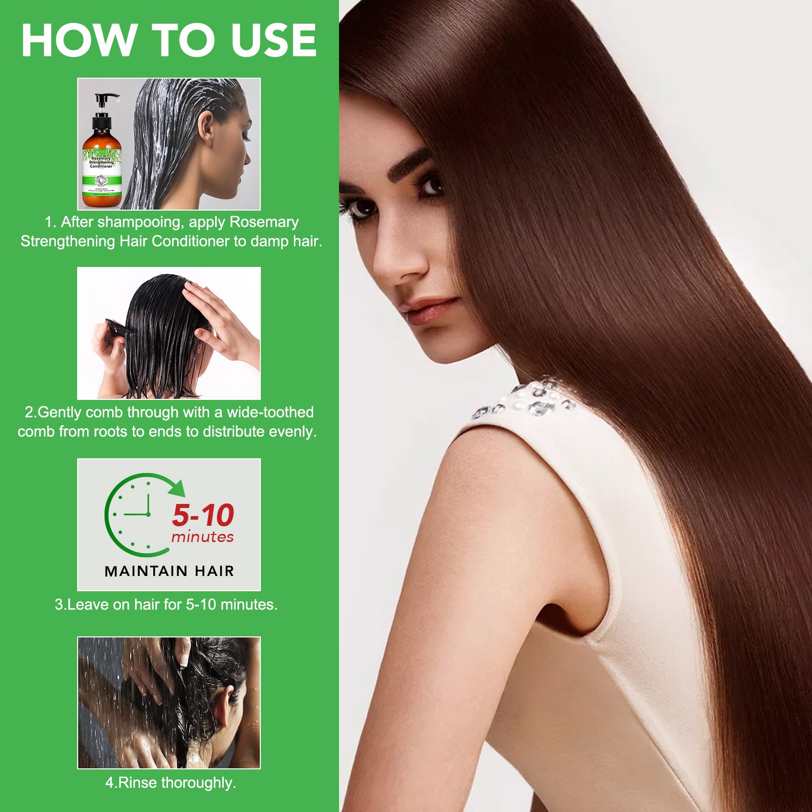 ALIVER Rosemary Hair Growth Conditioner, 300ml