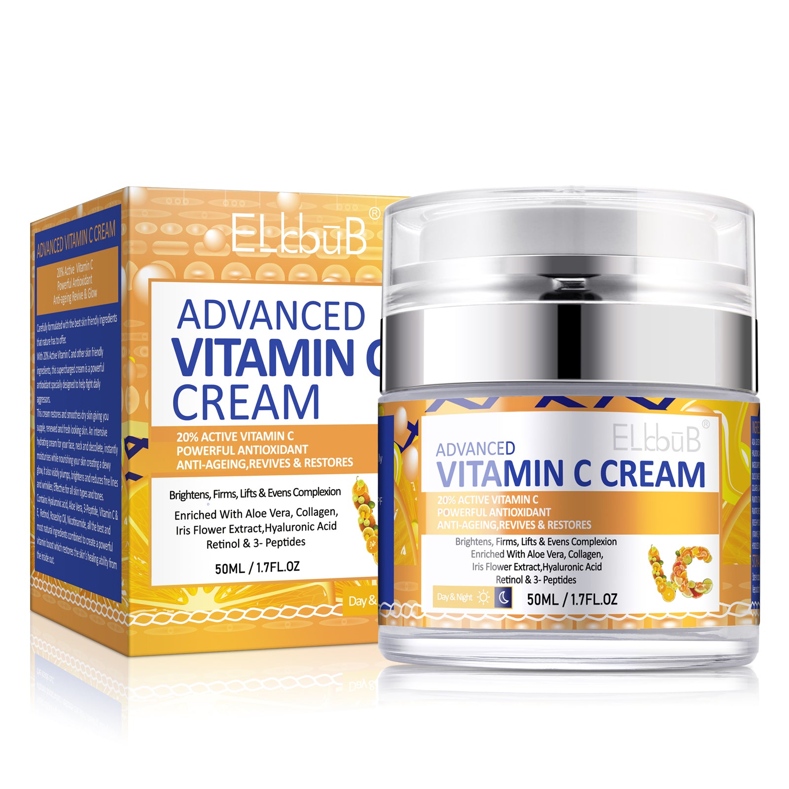 ELBBUB Advanced Vitamin C Face Cream, 50ml