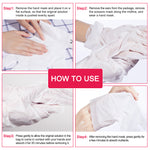 Nifeishi Hand Moisturizing Gloves Repair Renew Cream Peel Hard Soft Nail Mask Dry Cracked Skin SPA Manicure