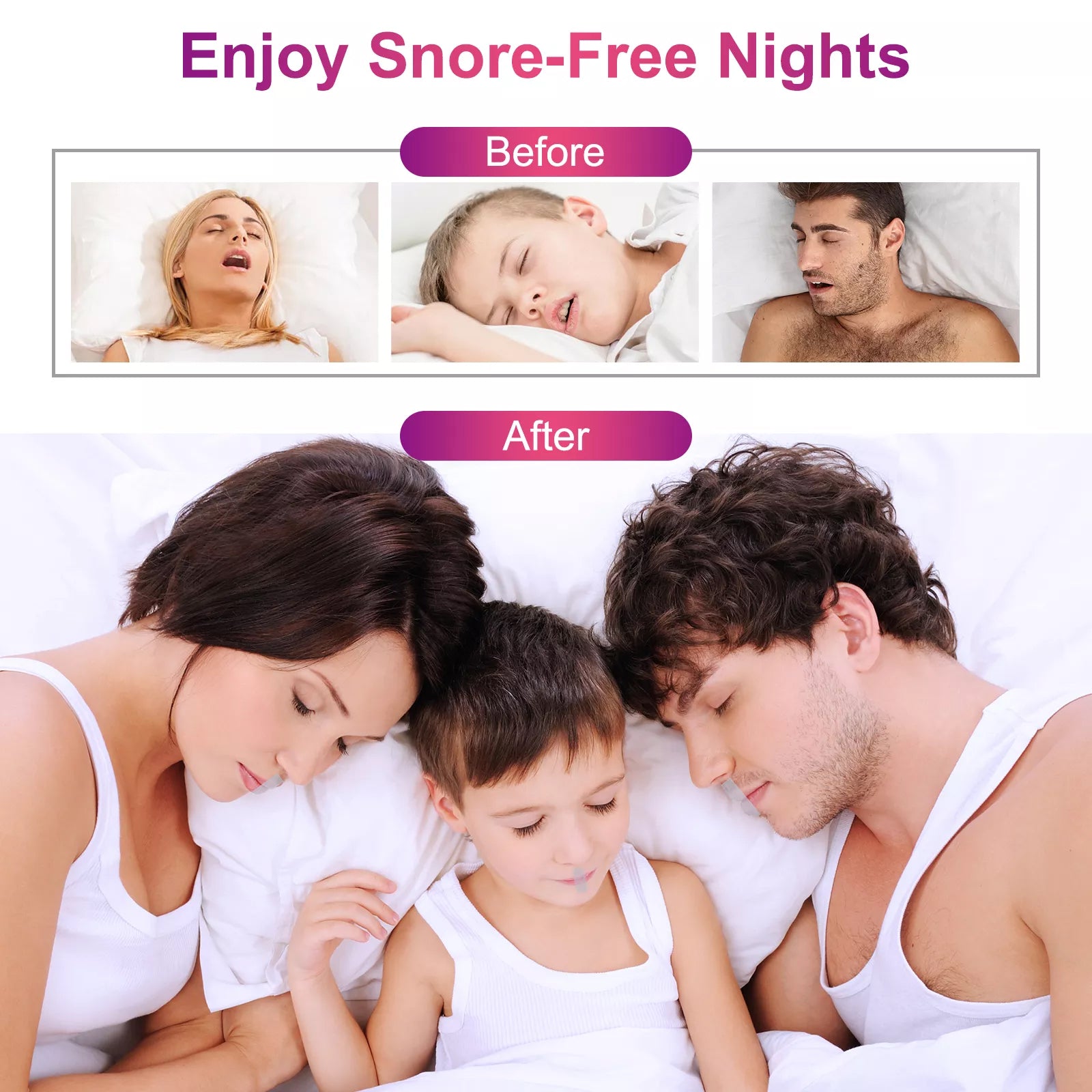 Aliver Mouth Tape for Sleeping Snoring Nose Breathing