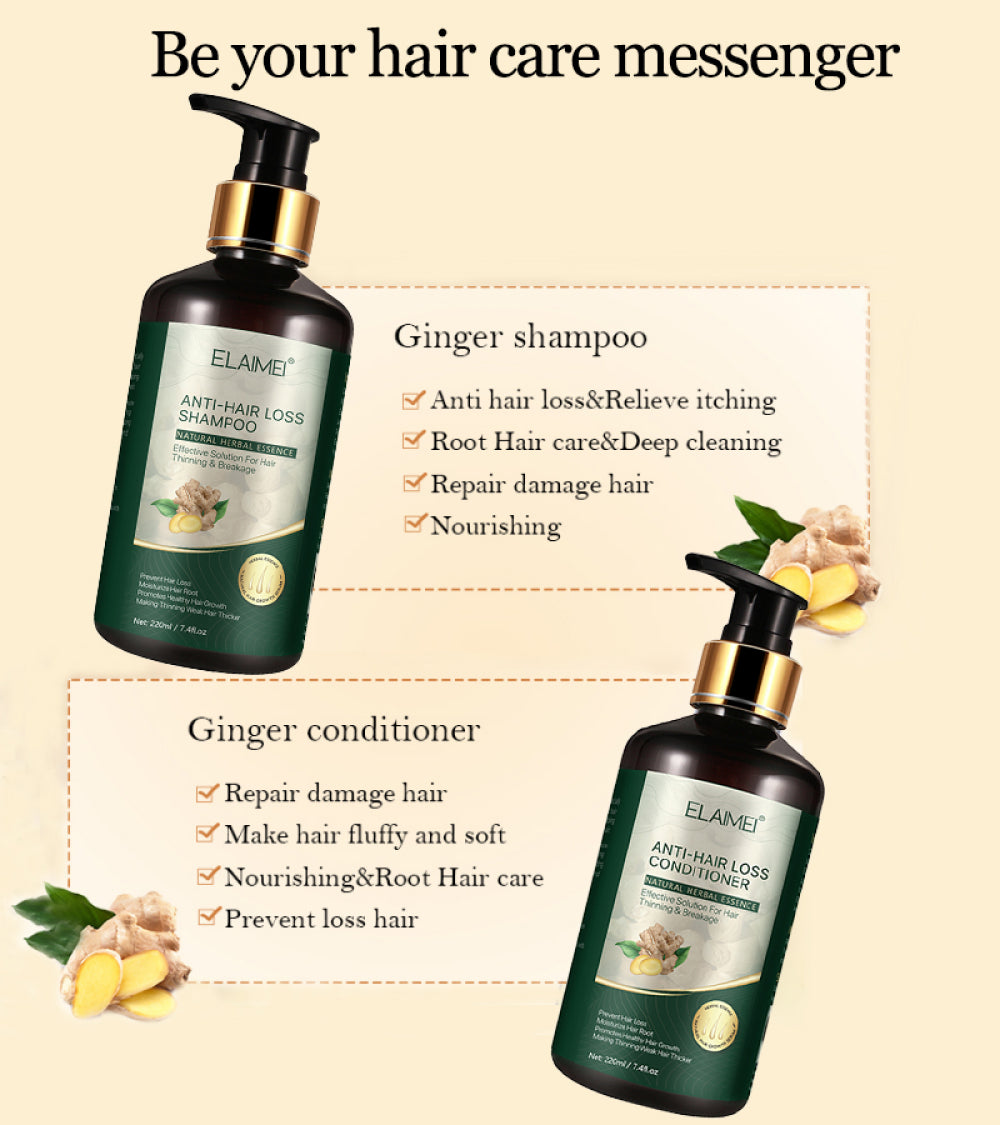 ELAIMEI Ginger Anti Hair Loss Conditioner, 220ml