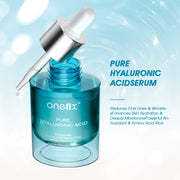 ONE1X Pure Hyaluronic Acid Face Serum, 30ml