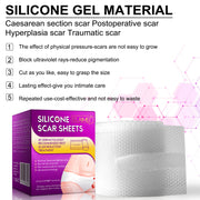 Elaimei Silicone Scar Removal Gel Tape Roll for Skin Treatment Repair 1.5 m