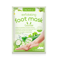 Aliver Cucumber Soft Foot Peel Mask for Feet Dead Skin Remover