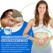 ALIVER Magnesium Chloride Flakes, 100% Natural Bath Salts 350g