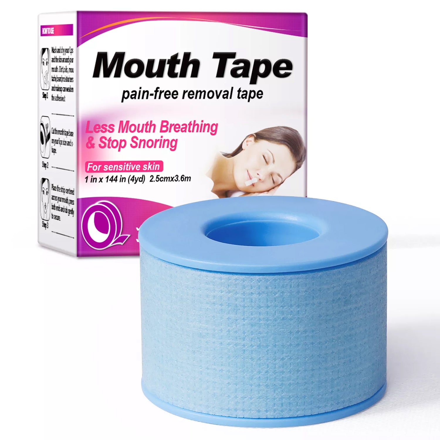 Aliver Mouth Tape for Sleeping Snoring Nose Breathing